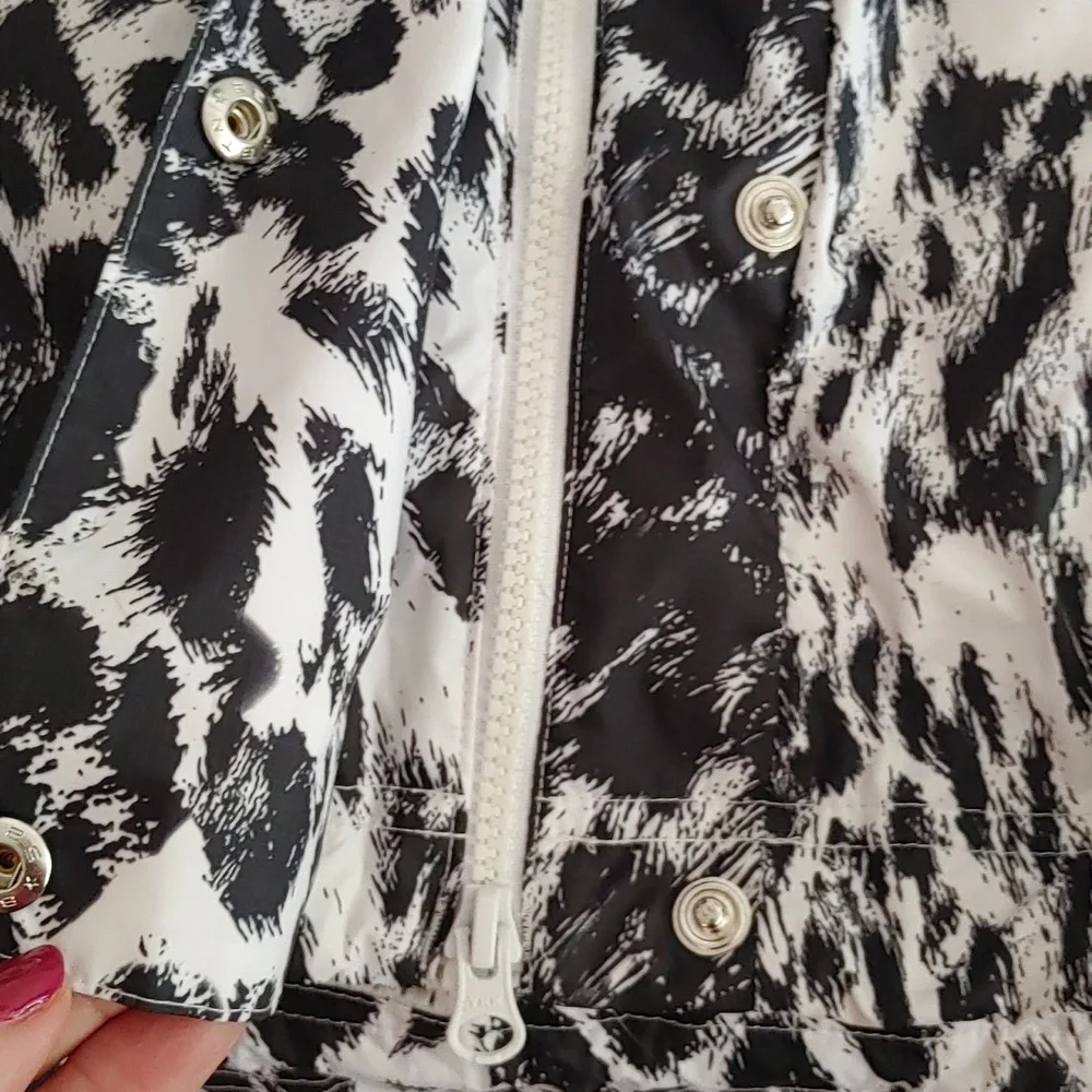 Stella McCartney Adidas True Pace Leopard Print Running Jacket Size S (1584)
